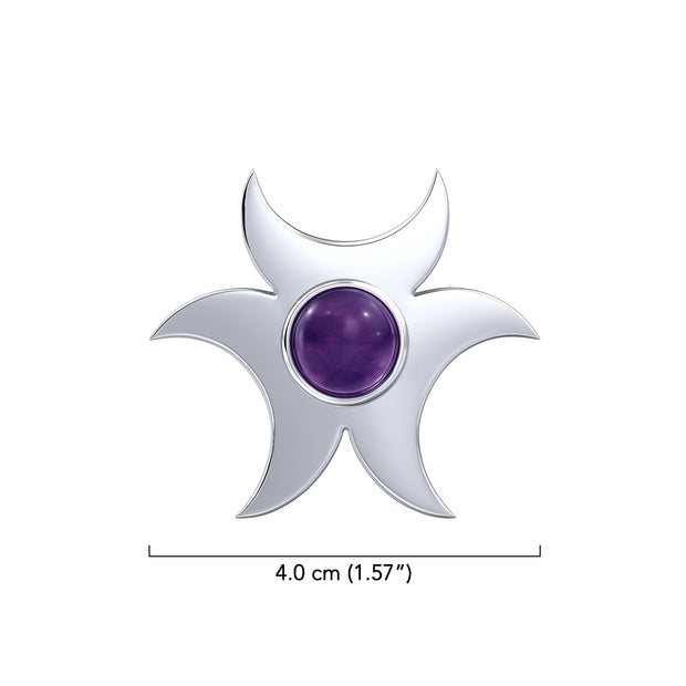 Blue Moon Silver Pendant TP3239