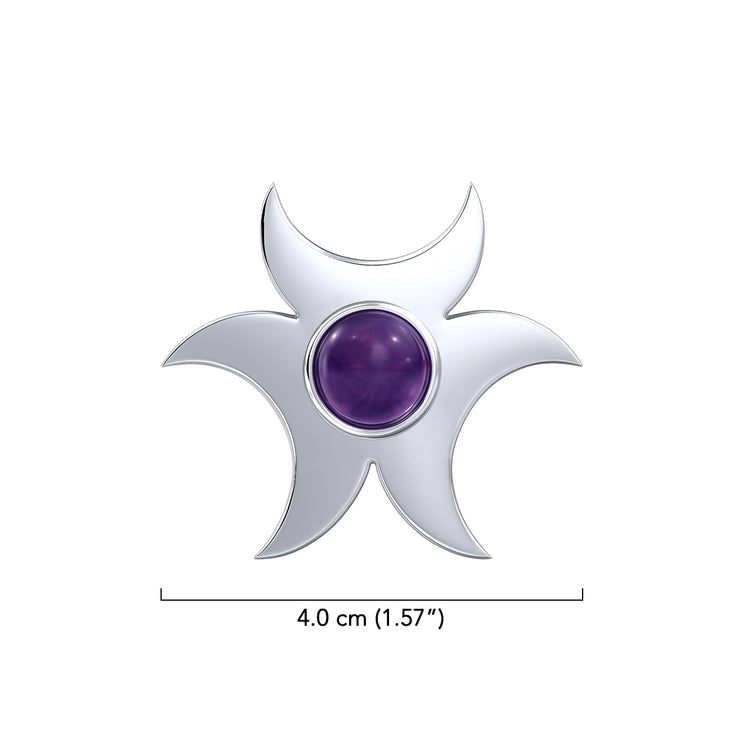 Blue Moon Silver Pendant TP3239