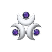 Blue Moon Sterling Silver Pendant TP3240