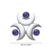 Blue Moon Sterling Silver Pendant TP3240
