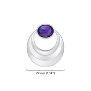 Blue Moon Silver Pendant TP3241