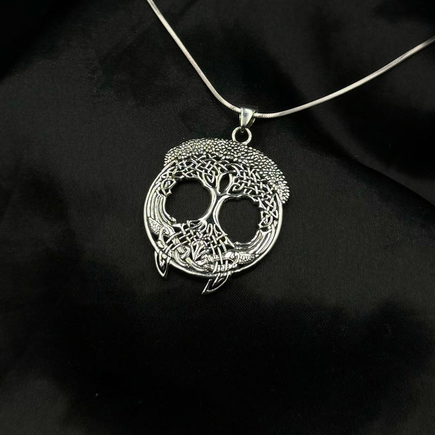 I am in awe of the Tree of Life ~ Sterling Silver Jewelry Pendant TP3472