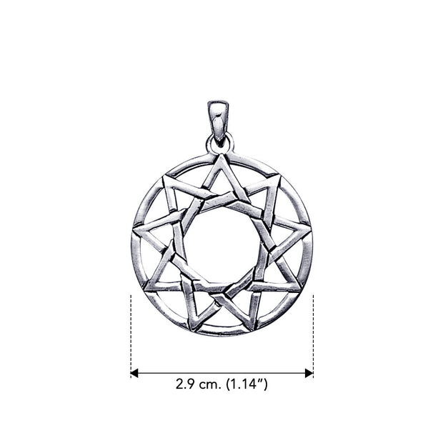 The Ninefold Sterling Silver Pendant TP473