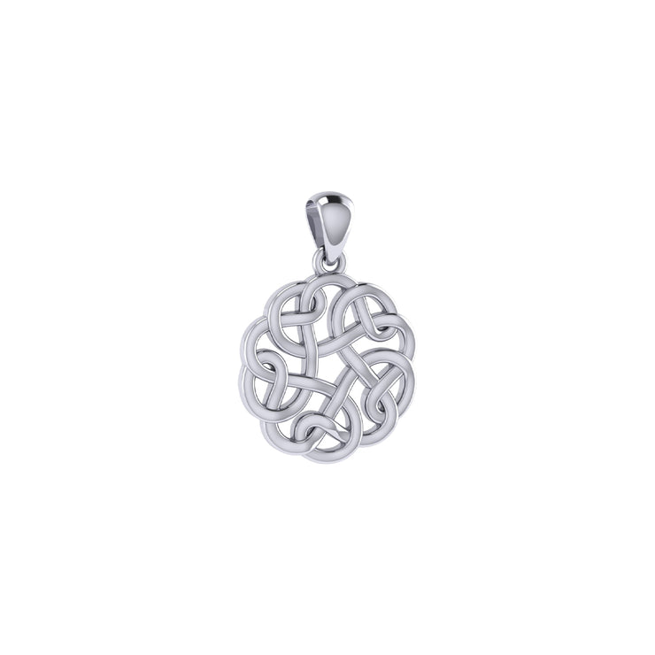 Celtic Knotwork Sterling Silver Pendant TP682