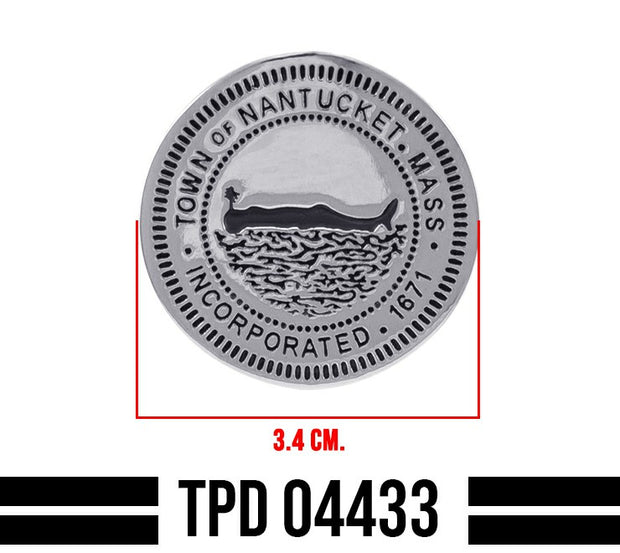 Town of Nantucket, MA Sterling Silver Coin TPD4433