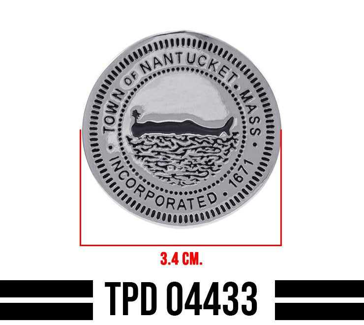 Town of Nantucket, MA Sterling Silver Coin TPD4433