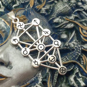 Tree Of Life Sterling Silver Pendant by Oberon Zell  TPD1120