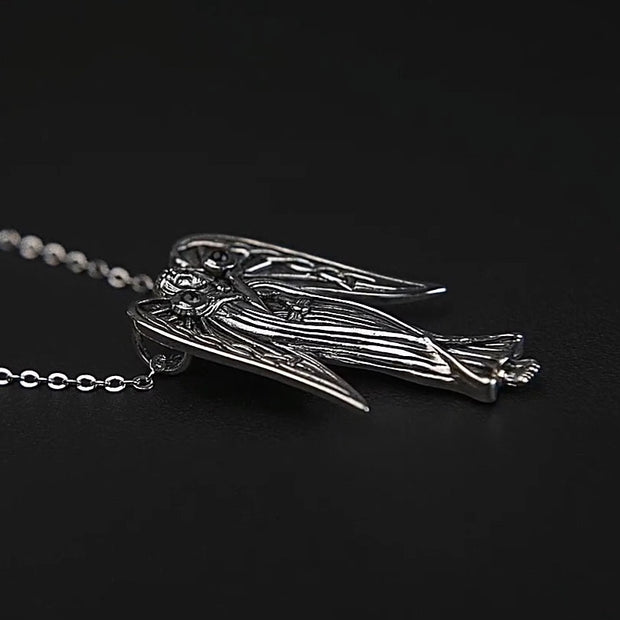 Inspirational Angel Silver Pendant TPD124