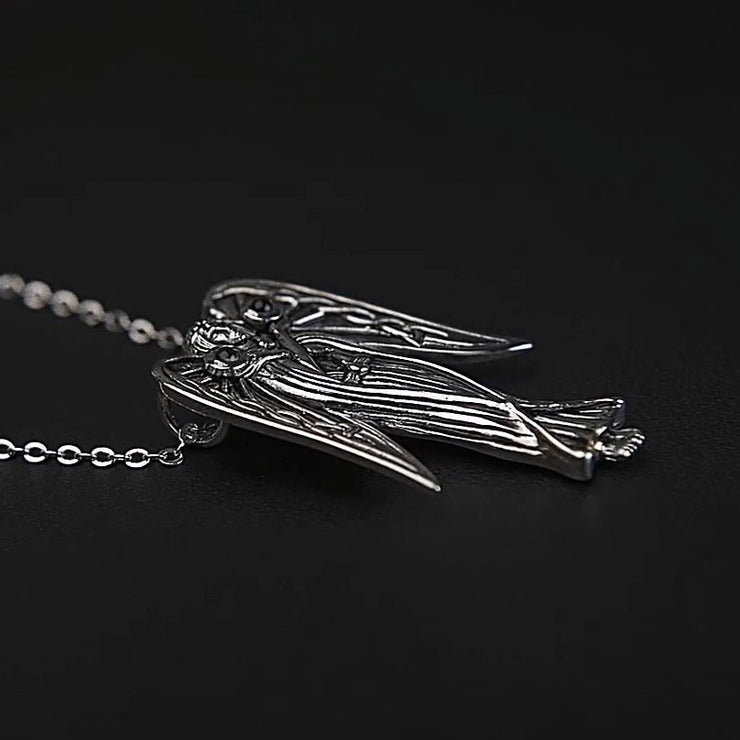 Inspirational Angel Silver Pendant TPD124