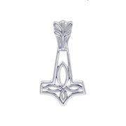 Thor Hammer, a powerful amulet ~ Sterling Silver Jewelry Pendant TPD1652