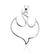 Dove Sterling Silver Pendant TPD2266