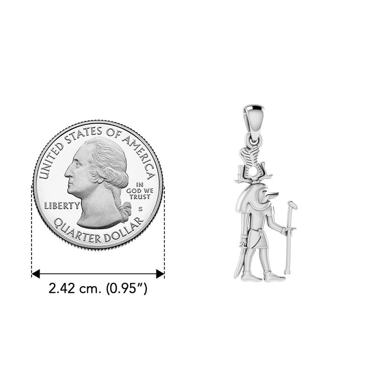 Sobek Egyptian Silver Pendant TPD2844