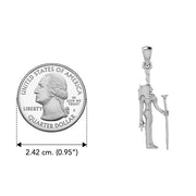 Maat Egyptian Silver Pendant TPD2846