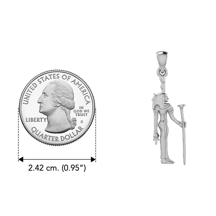 Maat Egyptian Silver Pendant TPD2846