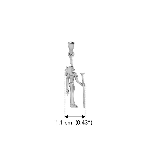 Maat Egyptian Silver Pendant TPD2846