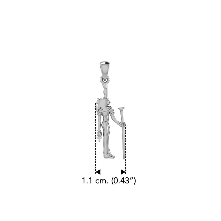 Maat Egyptian Silver Pendant TPD2846