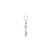 Spiritual AA Symbol Sterling Silver Pendant TPD307