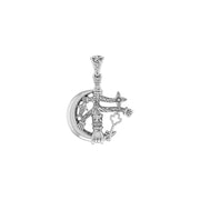 There’s Magick Behind the Sterling Silver Jewelry Cimaruta Witch Charm Pendant TPD3132