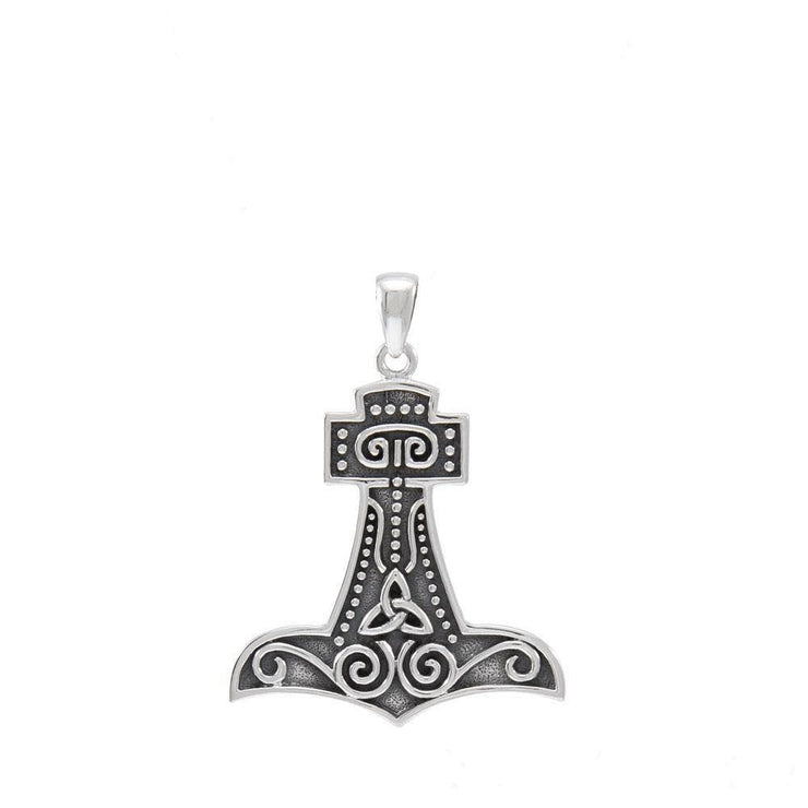 Thors Hammer Silver Pendant TPD3719