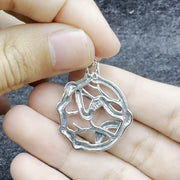 Snake Sterling Silver Pendant by Ted Andrews TPD3988