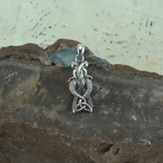 Celtic Mermaid Goddess Sterling Silver Pendant TPD4153