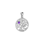 A beautiful surprise in the Tree of Life ~ Sterling Silver Pendant TPD4292