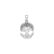 Celtic Knot Moon The Star Tree of Life Pendant TPD4293