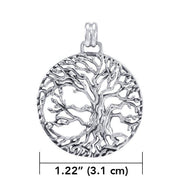 Bridging Art in the Celtic Tree of Life ~ Sterling Silver Pendant TPD4915