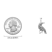 Small Raven Silver Pendant TPD5413