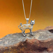 Celtic Cat Pendant TPD5737 - Wholesale Jewelry