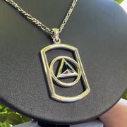 Recovery Silver Pendant with Stone TPD6048