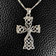 Celtic Tree of Life Cross Silver Pendant TPD6122