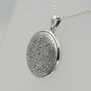 Sigil of Seven Archangels Inspired Sterling Silver Pendant TPD6134