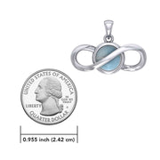 Peter Stone Eternal Silver Pendant with Gemstone TPD6175
