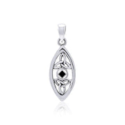 NA Recovery With Trinity Knot Silver Pendant TPD6238 - Wholesale Jewelry