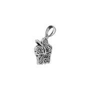 Hibiscus Flower Sterling Silver Pendant TPD6302