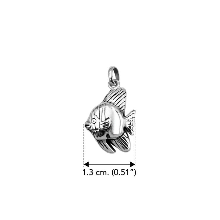 Sea Turtle with Baby Sterling Silver Pendant TPD6306