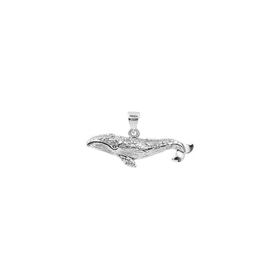 DiveSilver Gray Whale Sterling Silver Pendant TPD6310