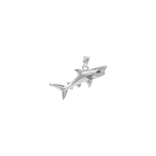 DiveSilver Mako Shark Sterling Silver Pendant TPD6315