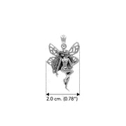 Fairy Sterling Silver Pendant TPD6323