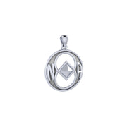 Peter Stone NA Recovery Sterling Silver Pendant TPD6342