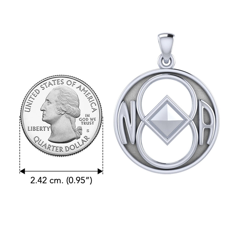 Peter Stone NA Recovery Sterling Silver Pendant TPD6342