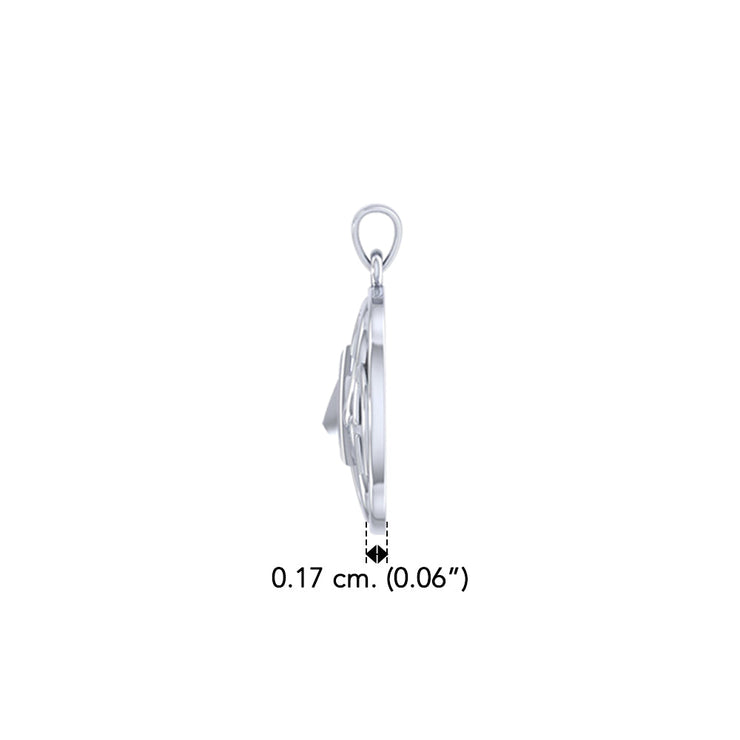 Peter Stone NA Recovery Sterling Silver Pendant TPD6342