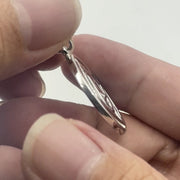 Double Recovery NA and AA Sterling Silver Pendant TPD6370