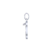 Triple Snake with Celtic Heart Sterling Silver Pendant TPD6429