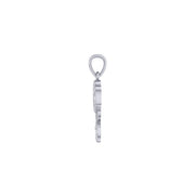 Jellyfish Sterling Silver Pendant TPD6436