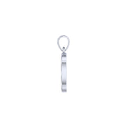 Harm None with Peace Symbols in Yin Yang Sterling Silver Pendant TPD6455