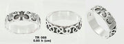 A beautiful mystique ~ Celtic Knotwork Dragon Sterling Silver Ring TR068