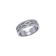 Celtic Knotwork Silver Ring TR086