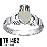 Irish Claddagh Ring TR1482 - Wholesale Jewelry